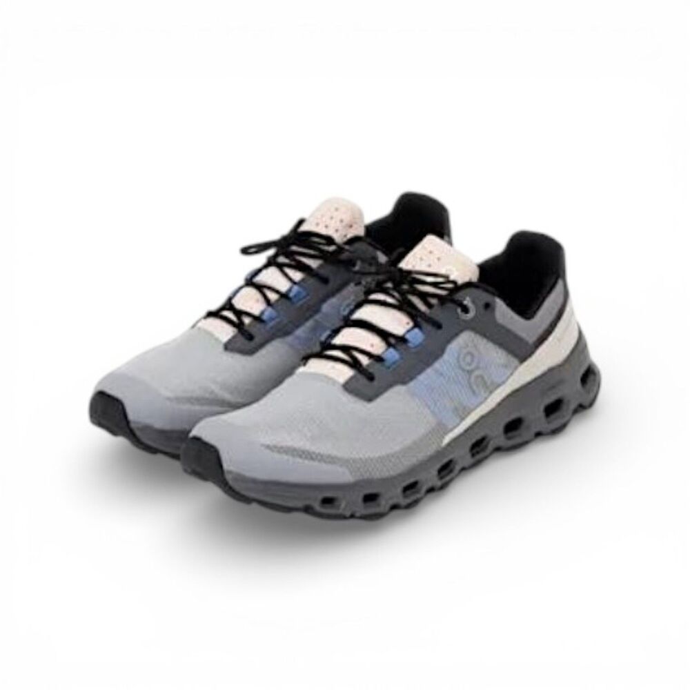On Cloudvista “Alloy/Black” running shoes, Worn ONCE. Size US10  EU42